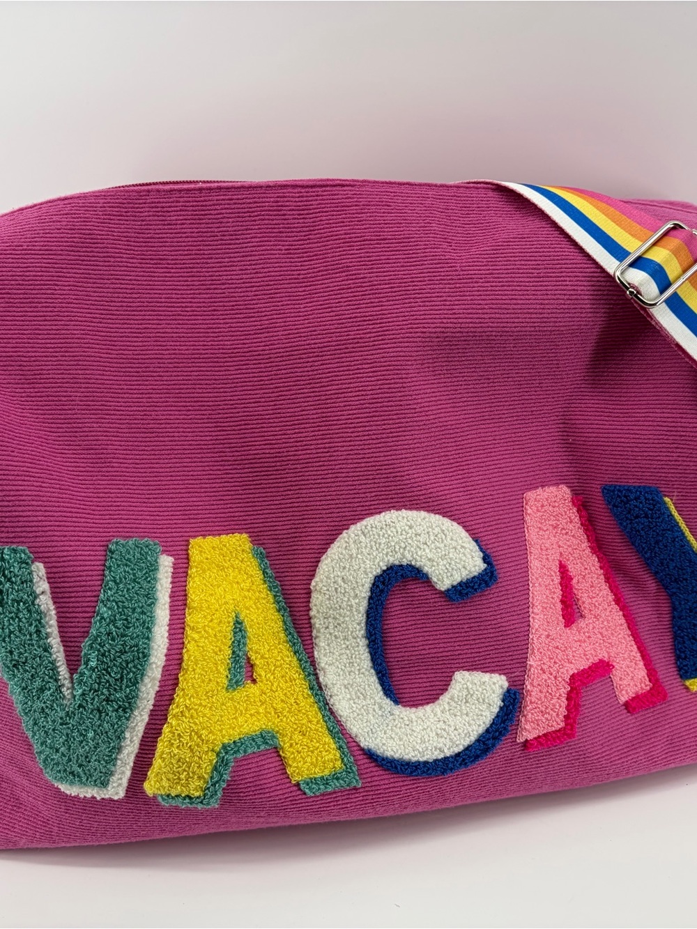 Blakeley Carry-On "Vacay" Hot Pink Duffle Bag W/Adjustable Strap, NWOT
